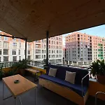 Daire Cozy Big With Balcony Tiran